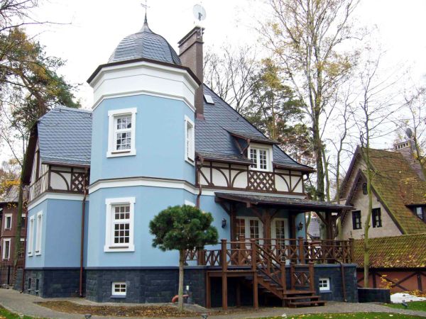 Ein Außergewöhnliches Fachwerkhaus in Kaliningrad