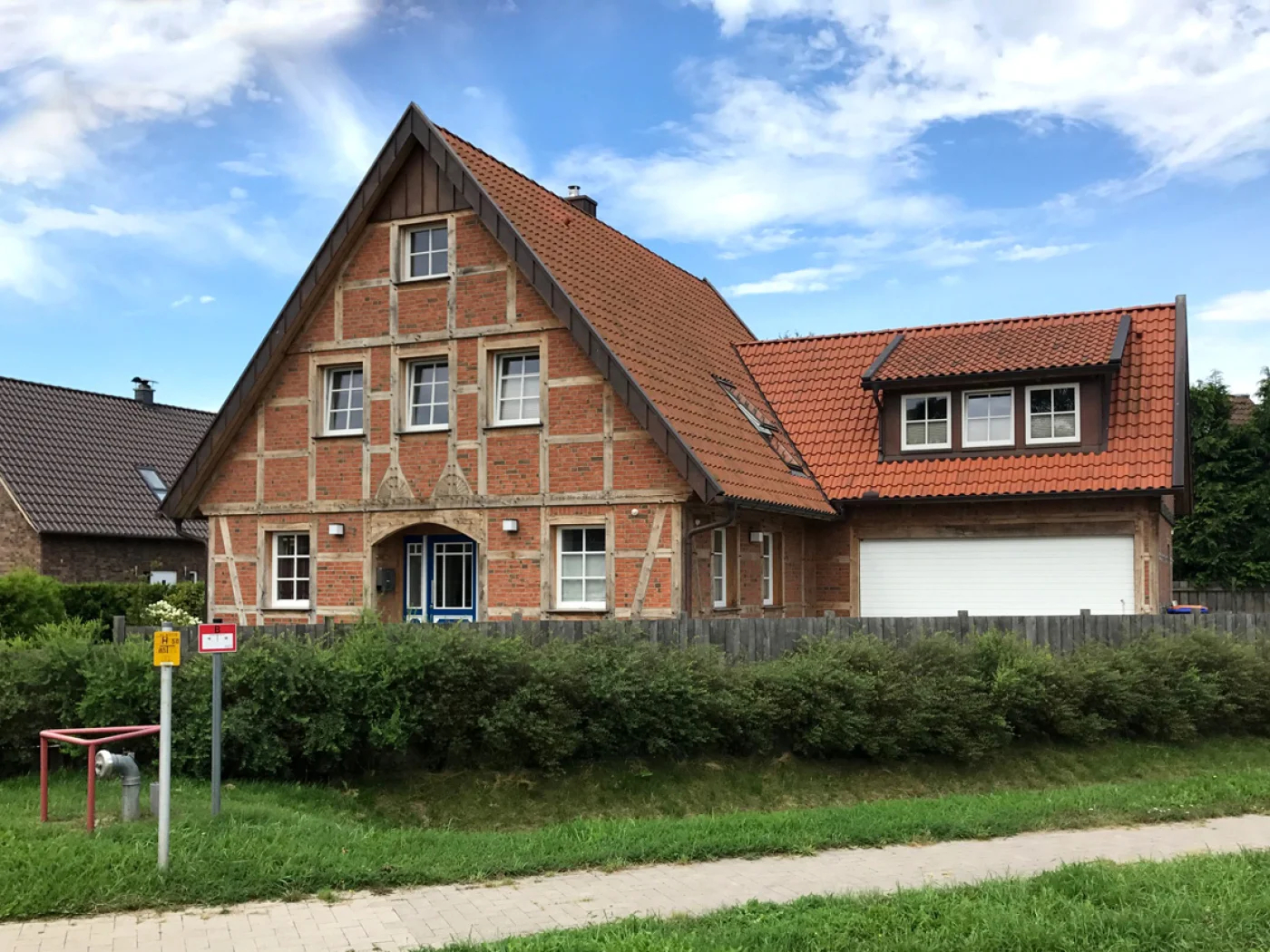 Kupferverkleidungen am Fachwerkhaus