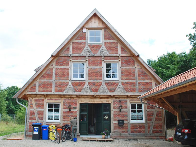 Ein schönes Fachwerkhaus in mitten von Misburg