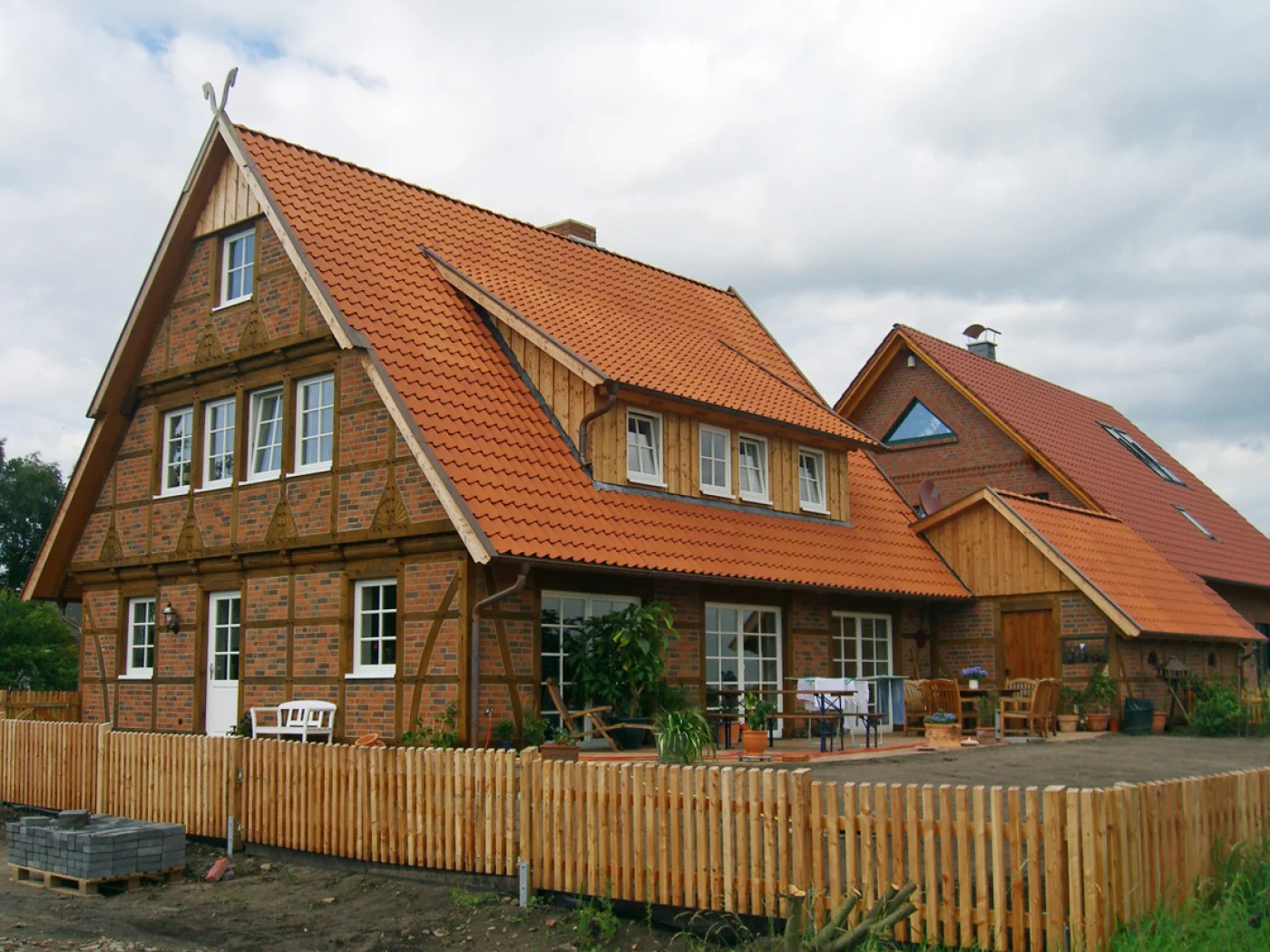 Ein Einfamilien Fachwerkhaus auf kleiner Grundfläche